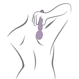 Additional view 6 of Rocks-Off Oriel - Flexible Wand Massager, Fuchsia
