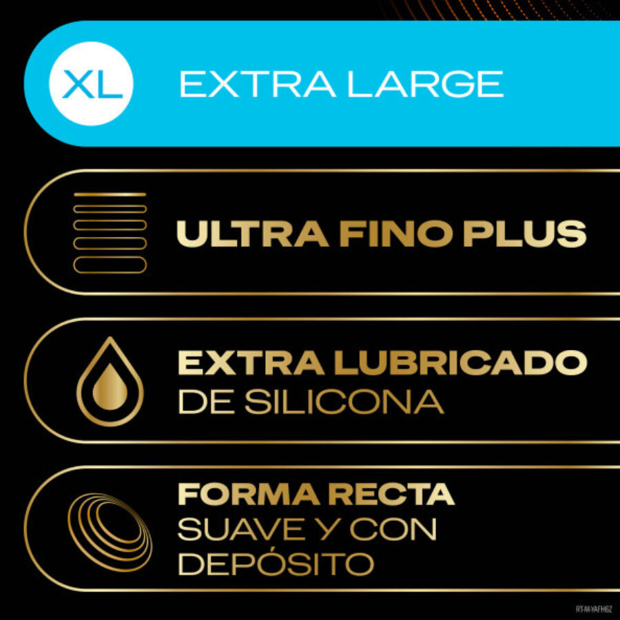 Additional view 4 of Durex Total Connection XL - Latex-Free Condoms, 10 Pack