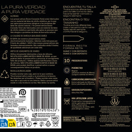 Additional view 2 of Durex Total Connection XL - Latex-Free Condoms, 10 Pack