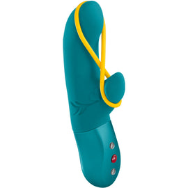 Additional view 3 of Fun Factory Amorino - Rabbit Vibrator, Aquamarine