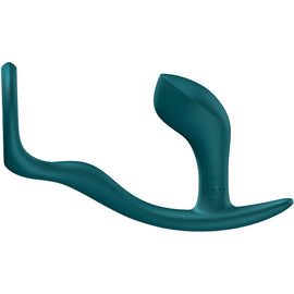 Additional view 2 of Fun Factory Bootie Ring - Anal Plug, Bottle Green