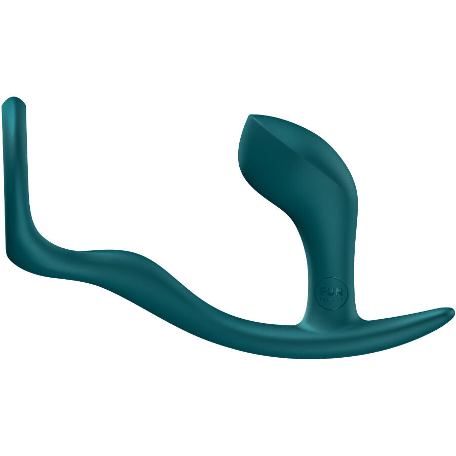 Additional view 2 of Fun Factory Bootie Ring - Anal Plug, Bottle Green
