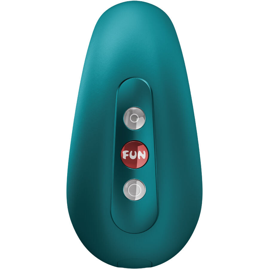 Additional view 3 of Fun Factory Cherie - Air-Pulse Clitoral Stimulator, Bottle Green