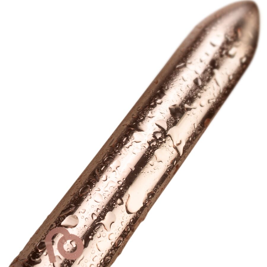Additional view 3 of Rocks-Off Rechargeable Bullet - Bullet Vibrator, Golden Rose