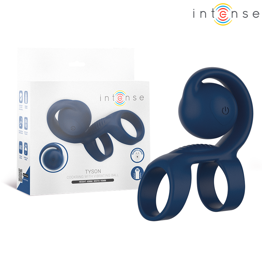 Additional view 2 of Intense Tyson - Vibrating Performance Ring, Ø 3.2 cm