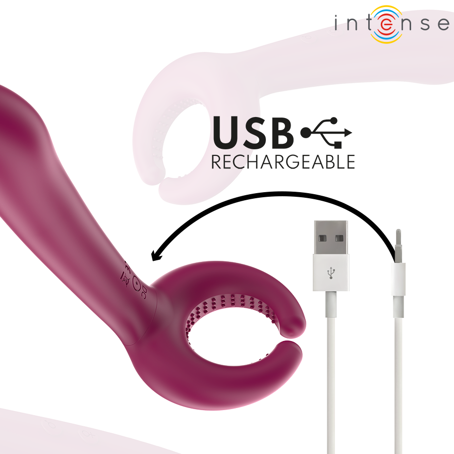 Additional view 8 of Intense Rowan - Inclusive Couples Vibrator