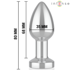Additional view 5 of Intense LED Metal Anal Plug - Size S