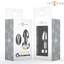 Intense LED Metal Anal Plug - Size S