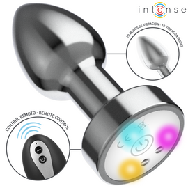 Additional view 3 of Intense LED Metal Anal Plug - Size S
