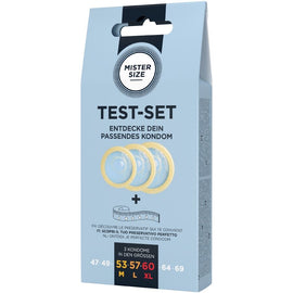 Additional view 3 of Mister Size Test Set - 3 Condom Sizes