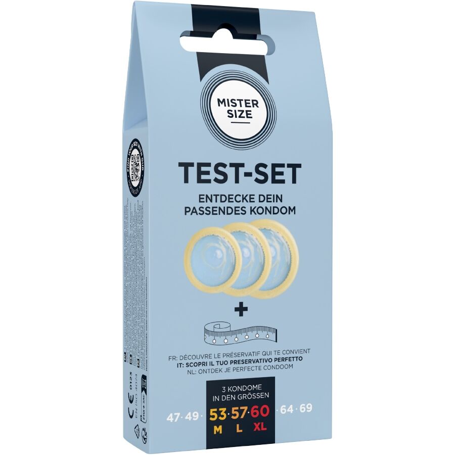 Additional view 2 of Mister Size Test Set - 3 Condom Sizes