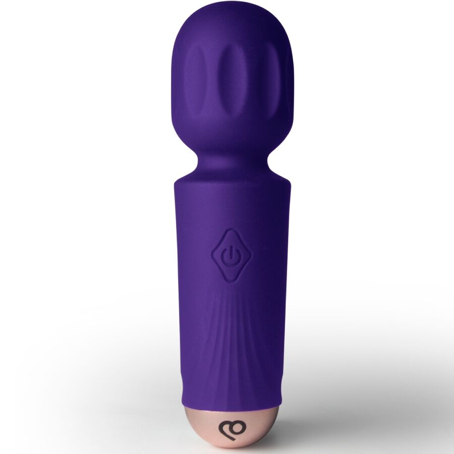 Additional view 3 of Rocks-Off Black Tulip - Rechargeable Mini Wand