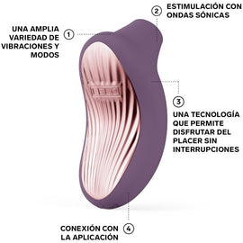 Additional view 2 of LELO Sona 3 Cruise - Sonic Clitoral Stimulator, Black
