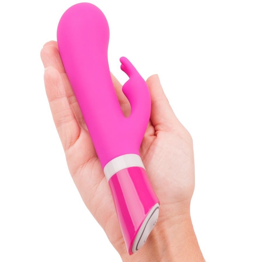 Additional view 5 of B Swish Bwild Deluxe Bunny - Rabbit Vibrator, Raspberry