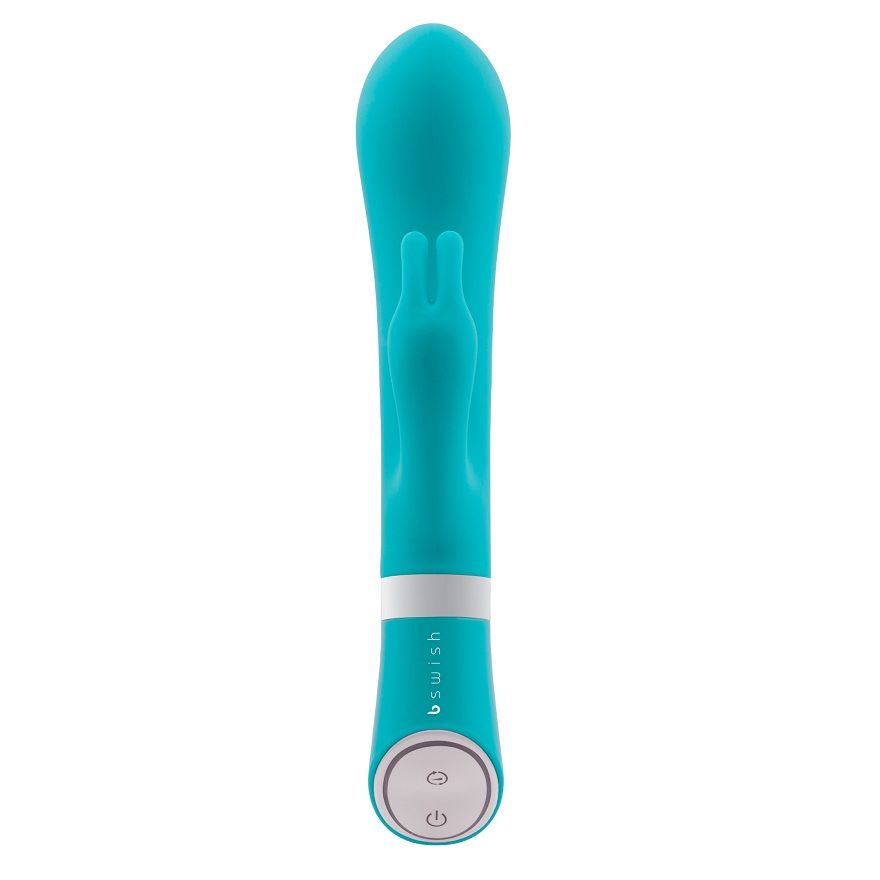 Additional view 3 of B Swish Bwild Deluxe Bunny - Rabbit Vibrator, Jade