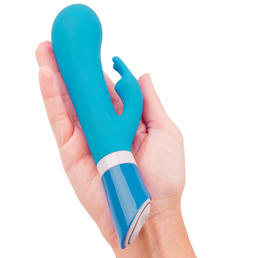 Additional view 5 of B Swish Bwild Deluxe Bunny - Rabbit Vibrator, Blue Lagoon