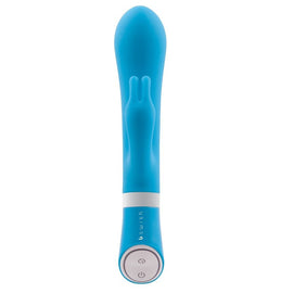 Additional view 3 of B Swish Bwild Deluxe Bunny - Rabbit Vibrator, Blue Lagoon