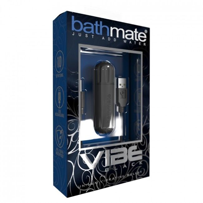 Bathmate Vibe - Rechargeable Bullet Vibrator, Black Main image