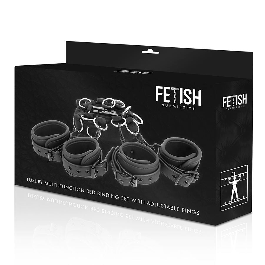 Fetish Submissive - Luxury Bed Ties Set