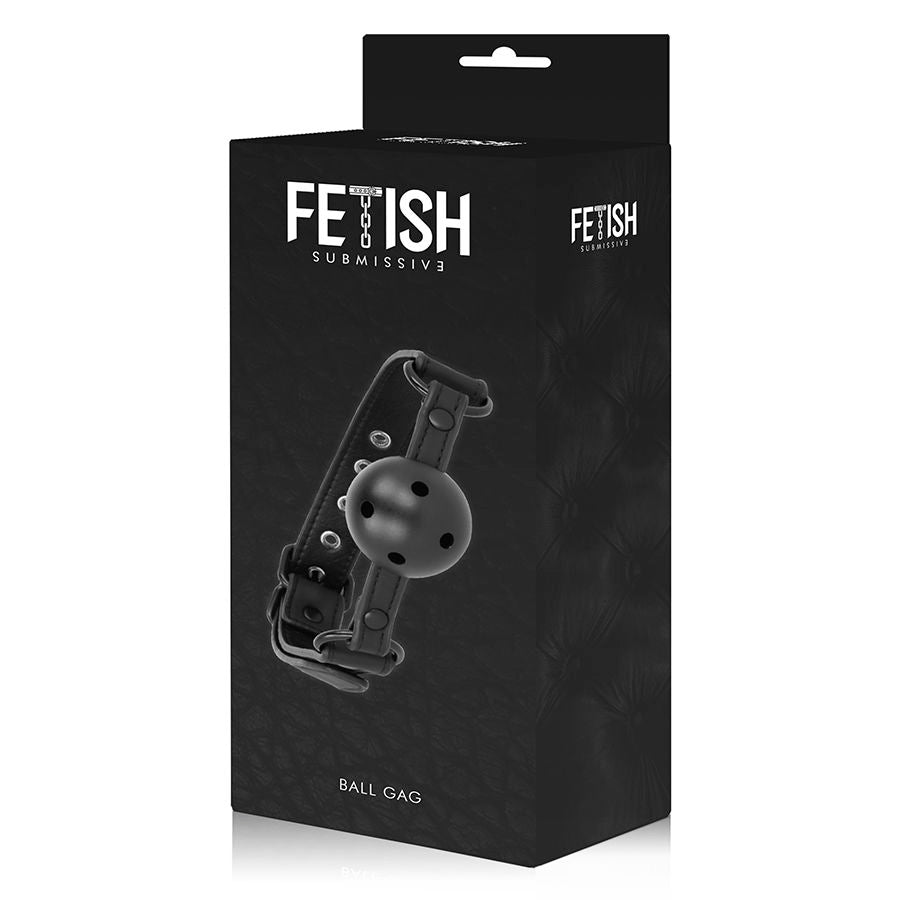 Fetish Submissive - Vegan Leather Breathable Gag