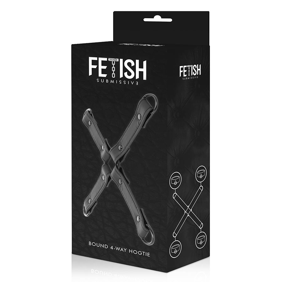 Fetish Submissive - Vegan Leather Handcuff Connector Main image