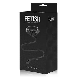 Fetish Submissive - Neoprene-Lined Chain Collar