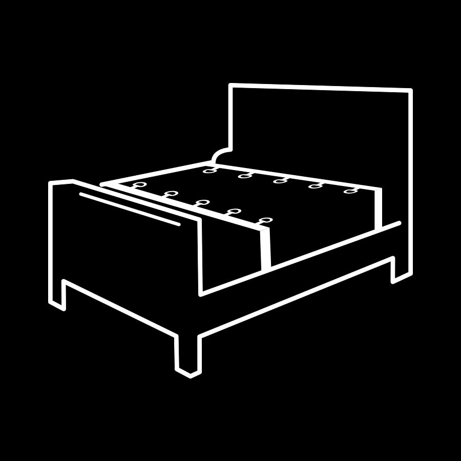 Additional view 10 of Fetish Submissive - Luxury Bed Ties Set