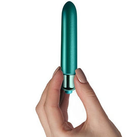 Additional view 3 of Rocks-Off Touch of Velvet Peacock Petals - Vibrating Bullet
