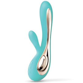Additional view 3 of LELO Soraya 2 - Rabbit Vibrator, Aqua Green