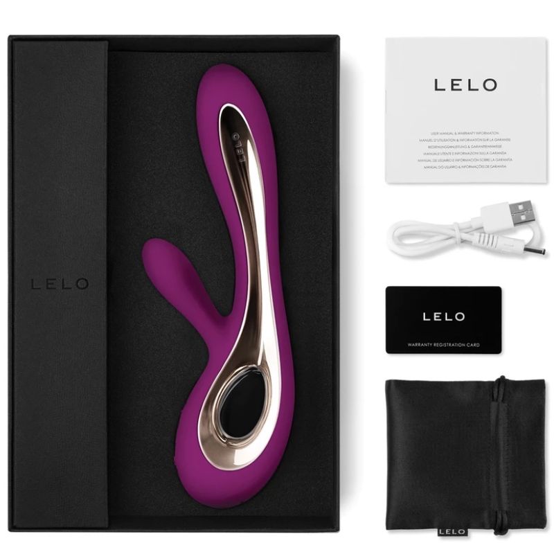Additional view 2 of LELO Soraya 2 - Rabbit Vibrator, Purple