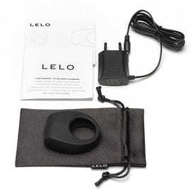 Additional view 2 of LELO Tor II - Vibrating Performance Ring, Black
