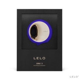 LELO Ora 3 - Oral Sex Stimulator, Midnight Blue