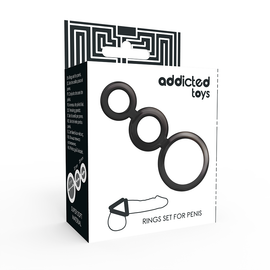 Addicted Toys - Smoked Performance Rings Set