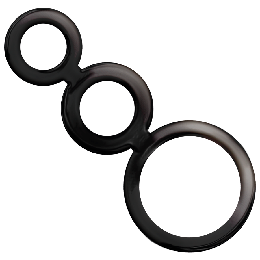 Additional view 4 of Addicted Toys - Smoked Performance Rings Set