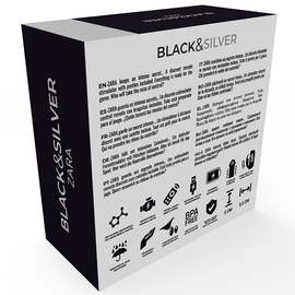 Additional view 2 of Black&Silver Zara - Remote-Control Panty Vibrator