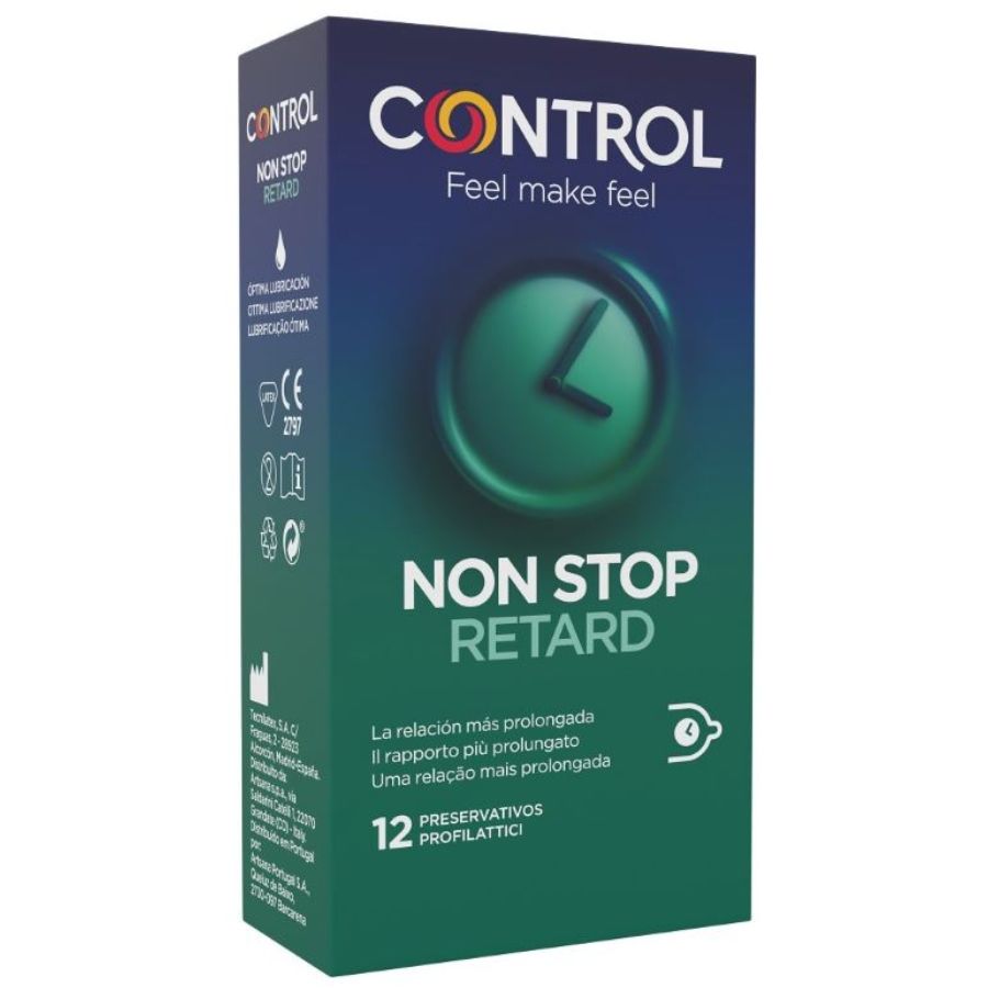 Control Non Stop Delay - Condoms, 12 Pack Main image