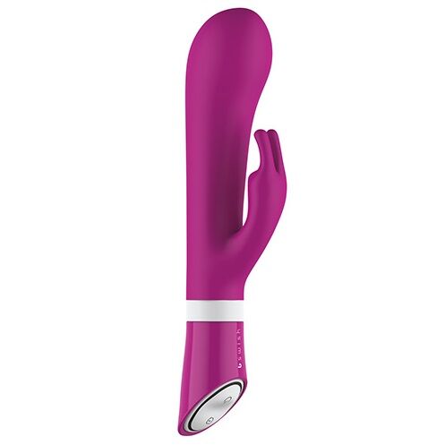 Additional view 2 of B Swish Bwild Deluxe Bunny - Rabbit Vibrator, Raspberry