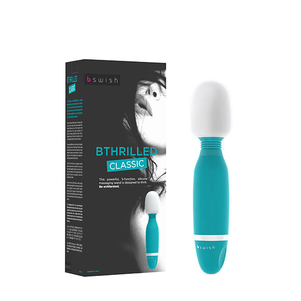 B Swish Bthrilled Classic - Wand Massager, Jade Main image