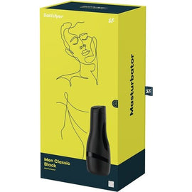 Additional view 2 of Satisfyer Men Classic - Male Masturbator, Black/Silver