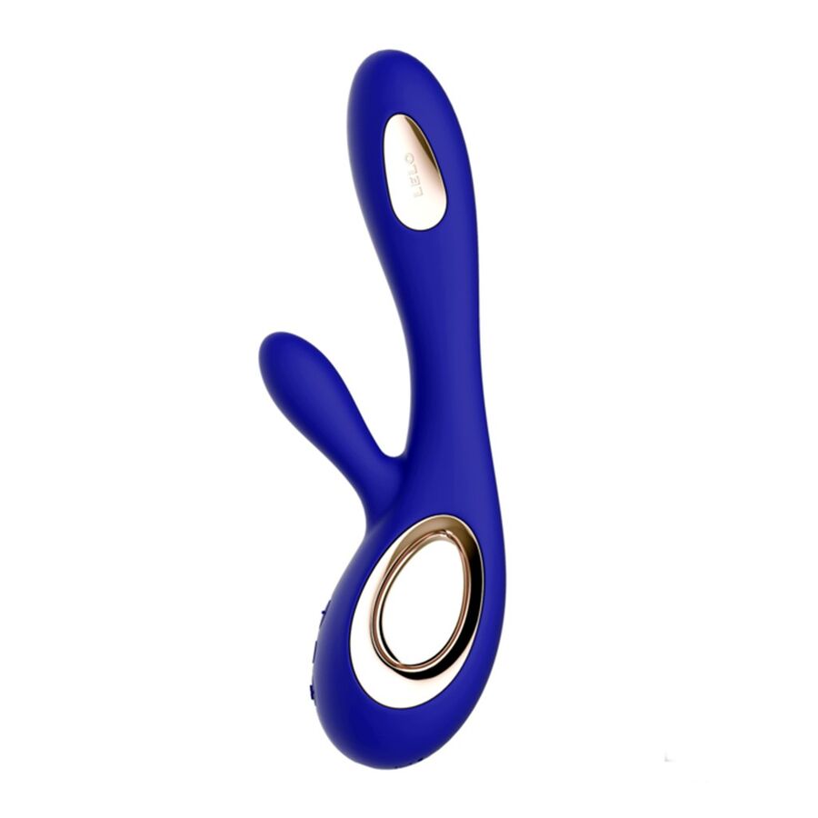 Additional view 3 of LELO Soraya Wave - Rabbit Vibrator, Midnight Blue