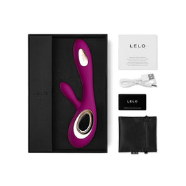 Additional view 2 of LELO Soraya Wave - Rabbit Vibrator, Purple