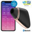 Additional view 2 of Satisfyer Love Triangle - Air-Pulse Clitoral Stimulator, Black