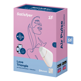 Satisfyer Love Triangle - Air-Pulse Clitoral Stimulator, Black