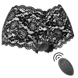 Additional view 4 of Black&Silver Zara - Remote-Control Panty Vibrator