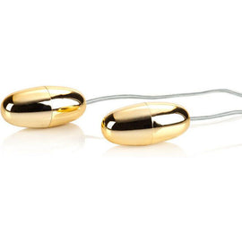 Additional view 4 of CalExotics Pocket Exotics - Vibrating Bullet Duo, Gold