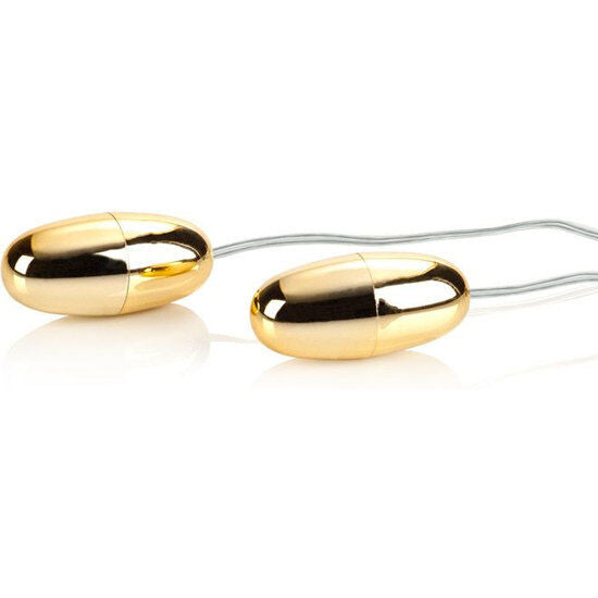 Additional view 4 of CalExotics Pocket Exotics - Vibrating Bullet Duo, Gold