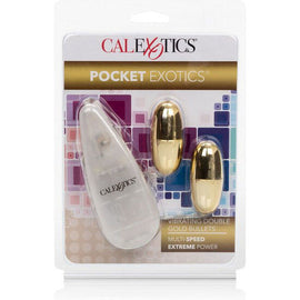 CalExotics Pocket Exotics - Vibrating Bullet Duo, Gold