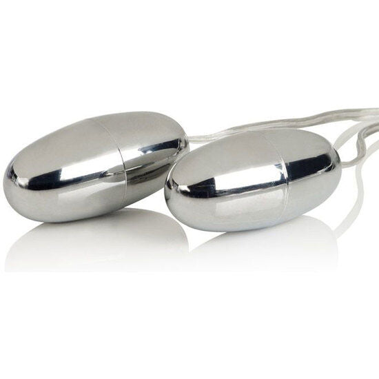 Additional view 4 of CalExotics Pocket Exotics - Vibrating Bullet Duo, Silver