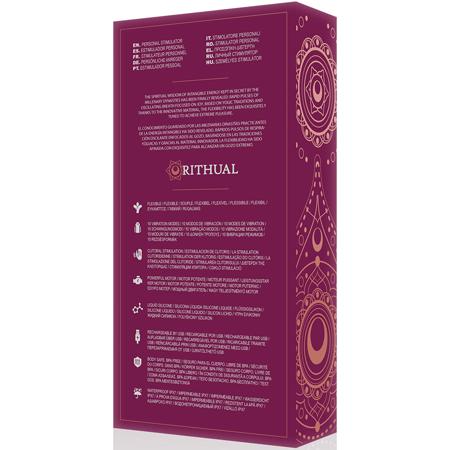 Rithual Anusara - Dual Rechargeable Vibrator, Orchid Main image