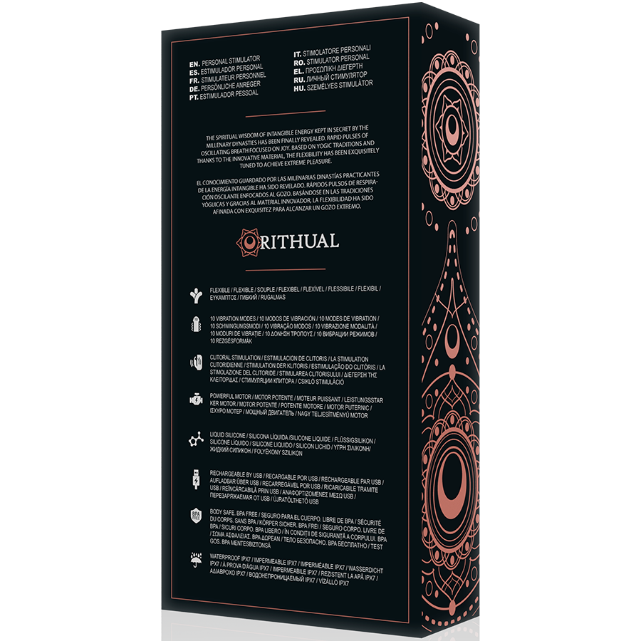Additional view 2 of Rithual Anusara - Dual Rechargeable Vibrator, Orchid